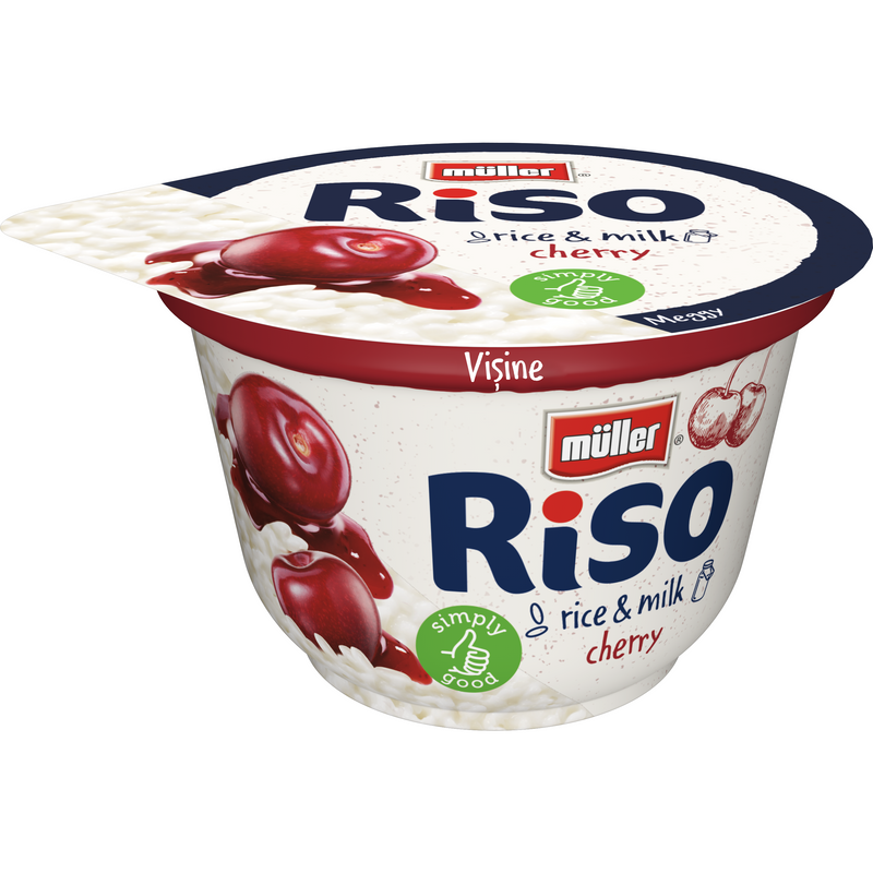 Muller Riso orez cu lapte si visine 200g