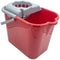Rectangular plastic bucket with juicer 14l