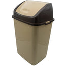 Fantasy plastic trash can with 18l hinged lid