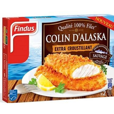 Findus cod Alaska in invelis crocant 250g
