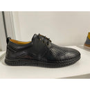 Pantofi barbati B41-96SIYAH Box Delikli