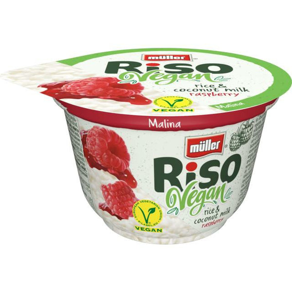 Muller Riso Vegan cu zmeura 160g