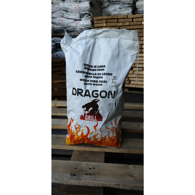 Carbuni pentru gratar Dragon Grill, 3kg