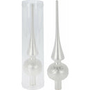 Varf brad 25 cm, argintiu, ABR704010
