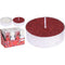 Candle set with glitter 55 mm, 3 pcs.
