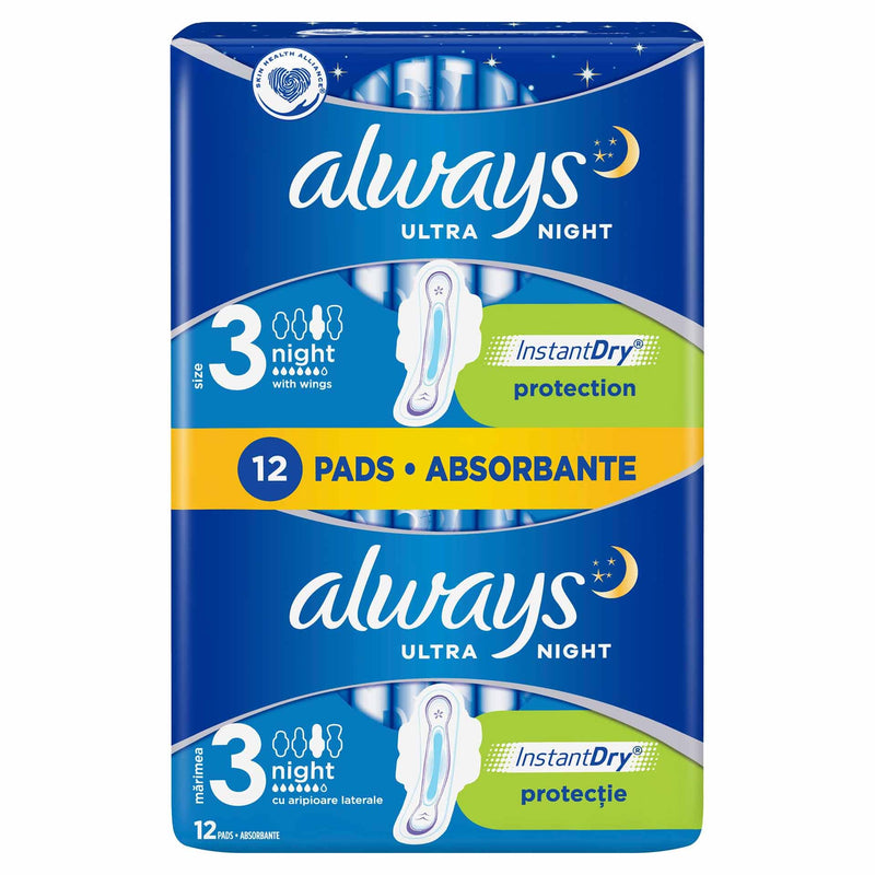 Absorbante Always Duo Pack Ultra night 12 buc
