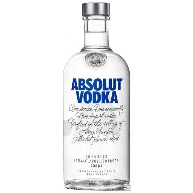 Absolut blue vodka, 0.70L