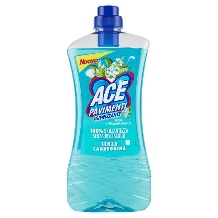 Ace Detergent pentru pardoseli cu miros de talc si mosc alb, 1L