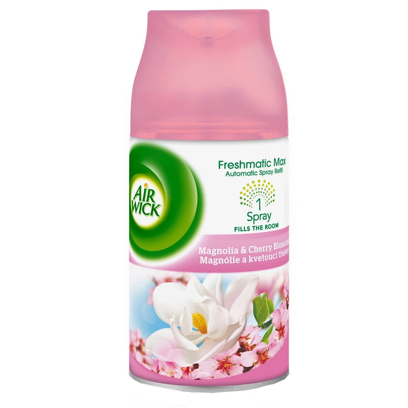 Air Wick Freshmatic rezerva odorizant de camera Magnolia & Cherry Blossom, 250ml