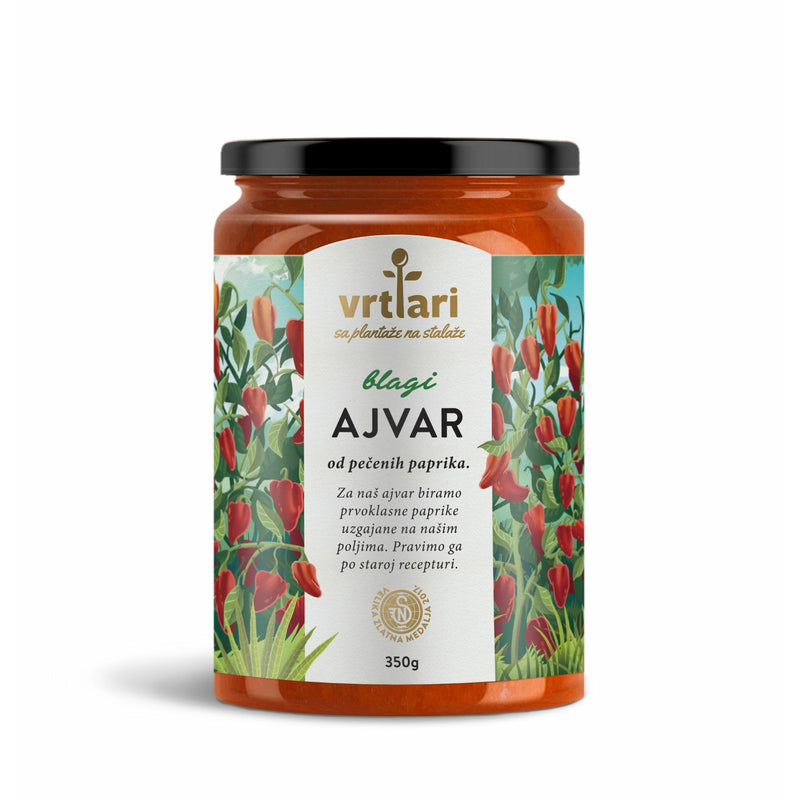 Ajvar Vrtlari mild 300g