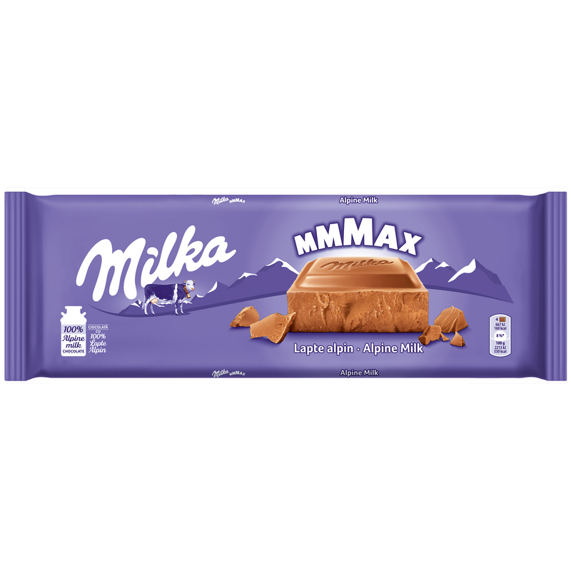 Milka ciocolata cu lapte alpin 270g