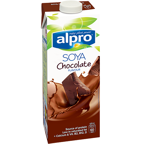 Alpro bautura din soia cu aroma de ciocolata 1l