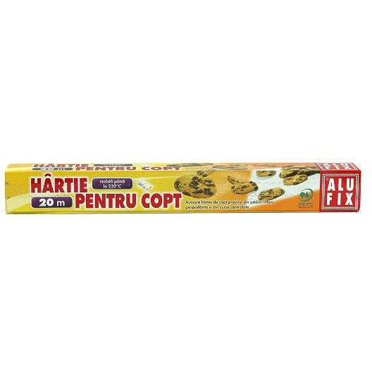 Alufix Hartie pentru copt, 20m
