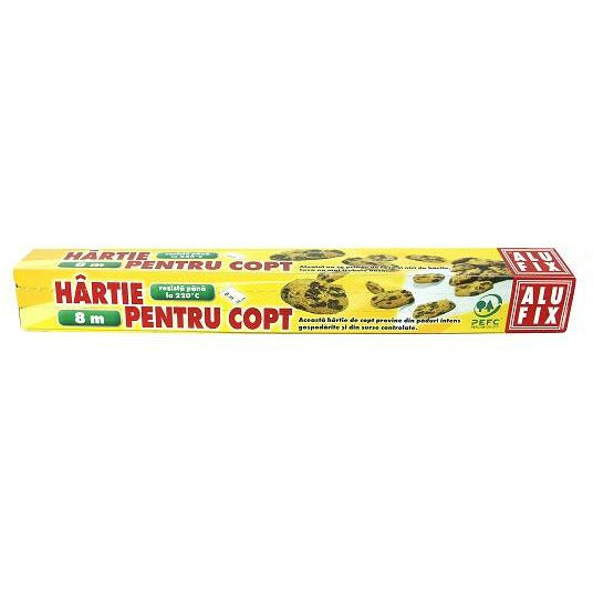 Alufix Hartie pentru copt, 8m