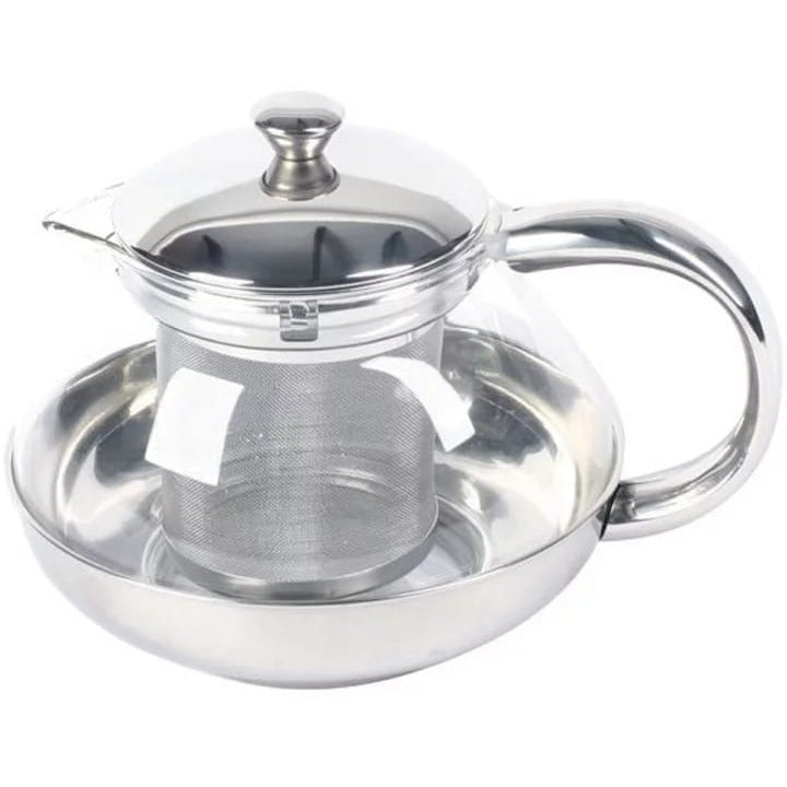 Ambition Ceainic din sticla cu infuzor Lux, 0.6L