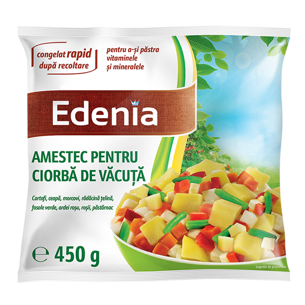 Edenia Amestec pentru ciorba de vacuta 450g