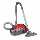 Aspirator cu sac Heinner HVC-VRD700S, 700W, filtru HEPA, rosu/gri