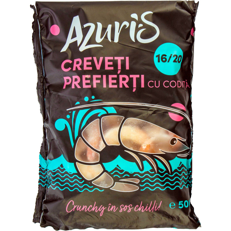 Azuris Creveti prefierti cu codita 16/20, 500g