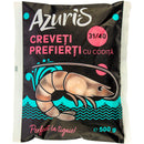 Azuris előfőzött garnélarák farokkal 31/40, 500g