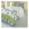 Lenjerie de pat dublu din polycotton Mally Home Bellezza Verde, 4 piese