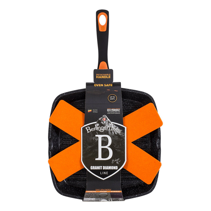 Berlinger Haus Tigaie grill marmorata Granit Diamond Line BH-1105, 28 cm