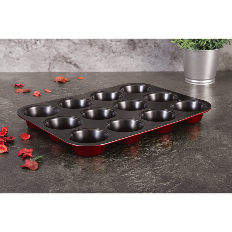 Berlinger Haus tava pentru briose 36x26.5x3 cm Metallic Line Burgundy Edition BH 1544