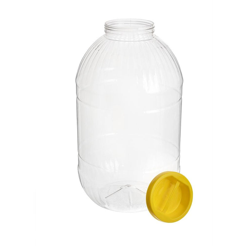 Borcan de plastic cu capac 15l