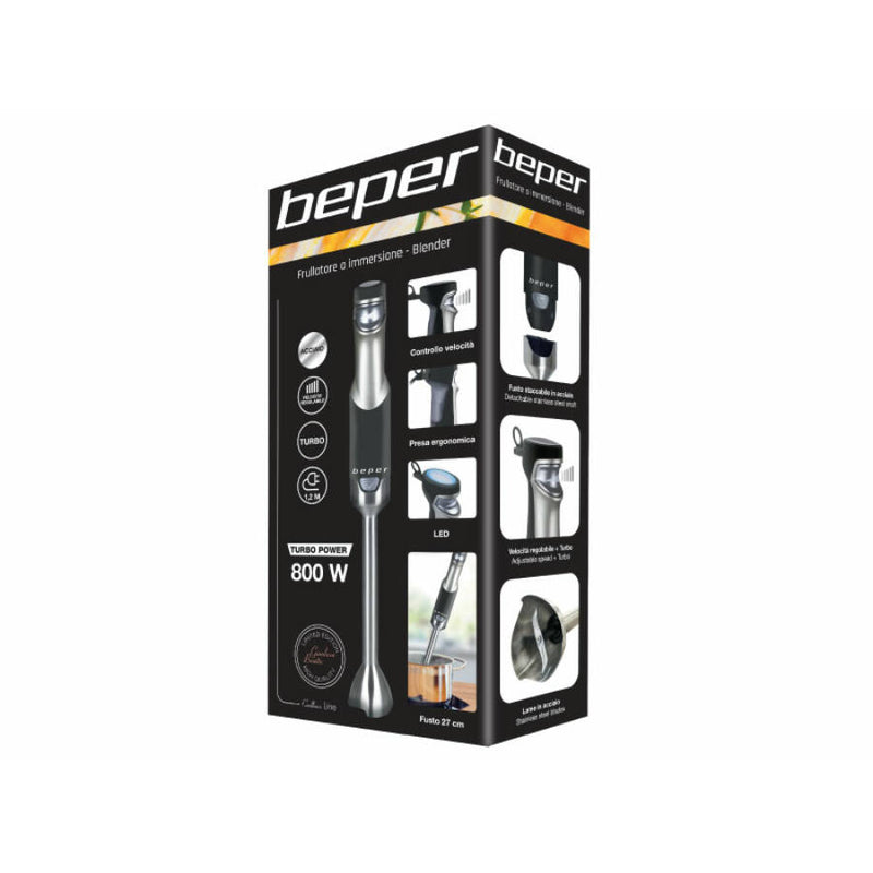 Beper Mixer vertical BP.652, 800W, viteze reglabile + turbo