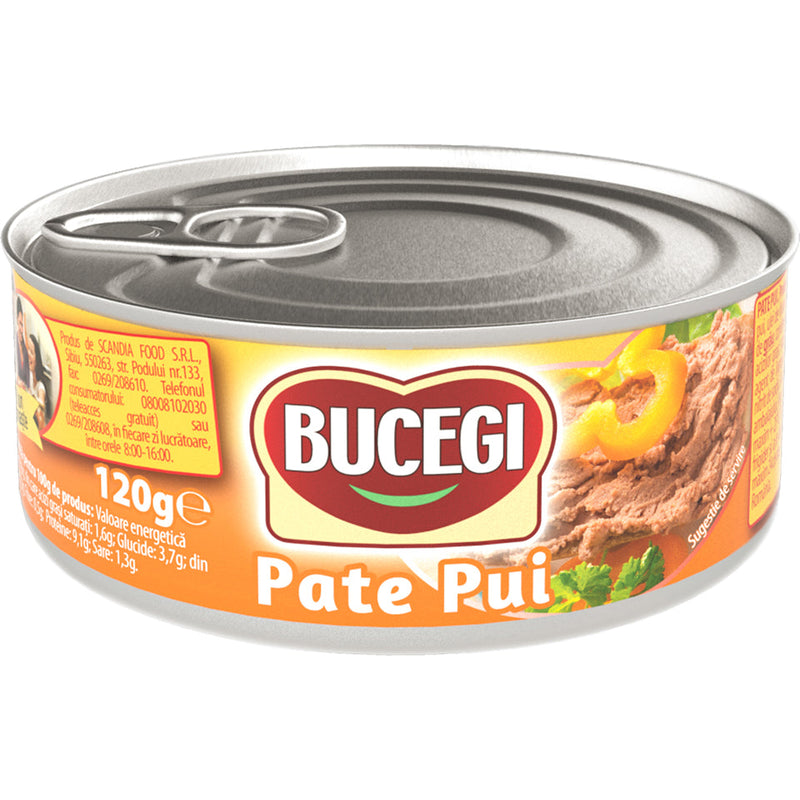 Bucegi Pate de pui 120g