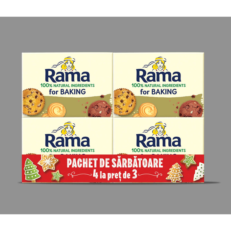 Pachet Rama Maestro Brick margarina 250g, 3+1 gratis