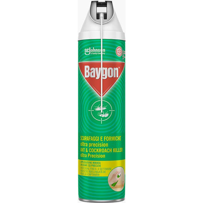 Baygon Spray Gandaci si furnici cu extra precizie 400 ml