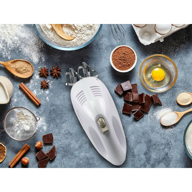 Beper Mixer de mana BP.304, 150W, 5 viteze, alb