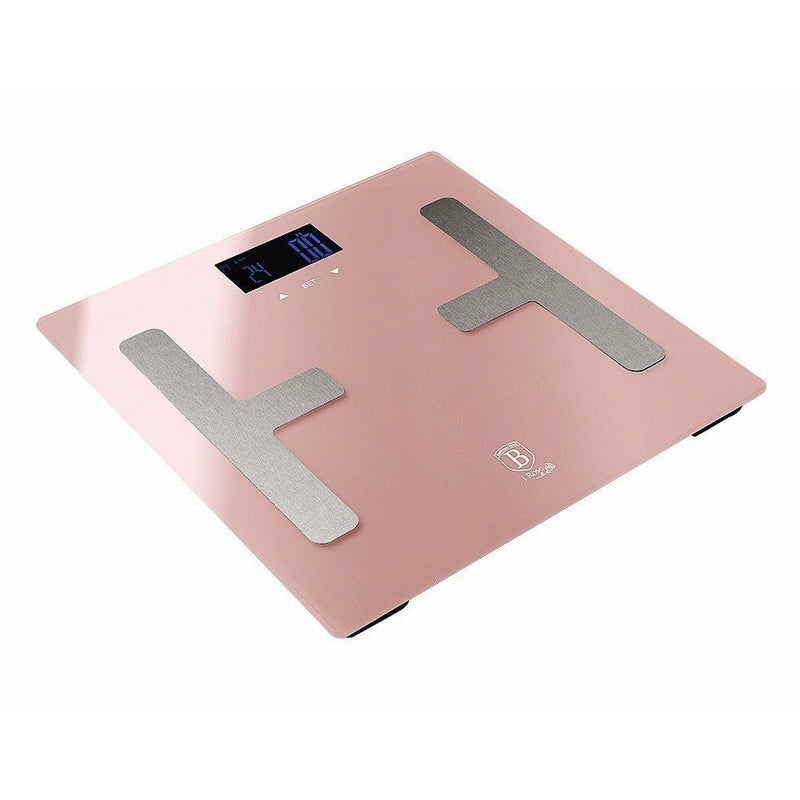 Berlinger Haus Cantar digital inteligent cu analiza corporala 150 kg Rose Edition BH-9100