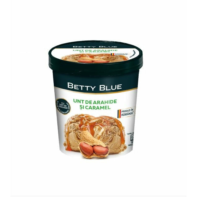 Betty Blue Unt de arahide si caramel sarat 900ml