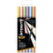 Bic Set Intensity Pastel double-tip coloring markers, 6 pieces