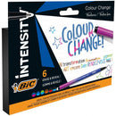 Bic Intensity Color Change fineliner set, 6 pieces