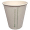 Bioco set bijelih kartonskih čaša, biorazgradivih i kompostabilnih 200 ml, 20 komada