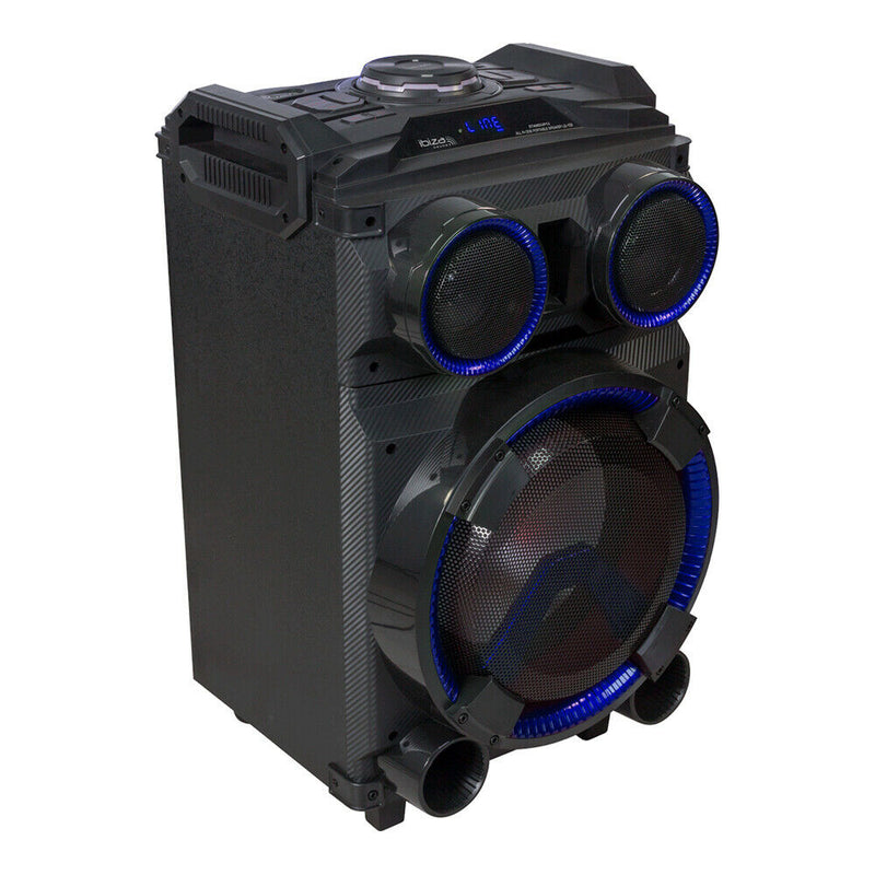 Boxa portabila Ibiza Sound StandUp12, 400W, BT/USB/AUX/MIC