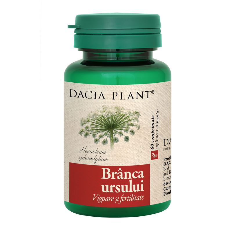 Dacia Plant Branca ursului 60 comprimate
