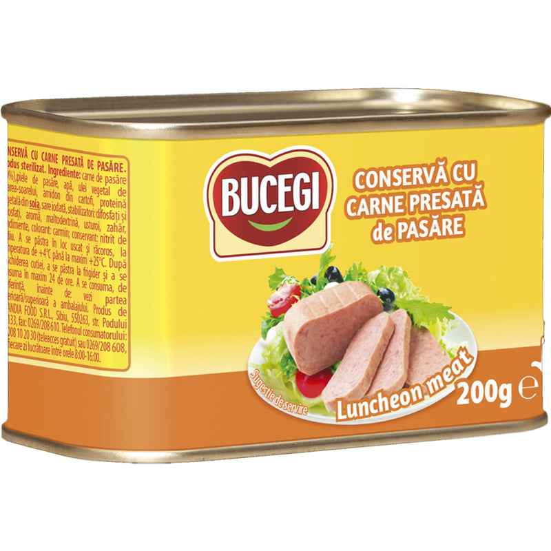 Bucegi Conserva cu carne presata de pasare 200g