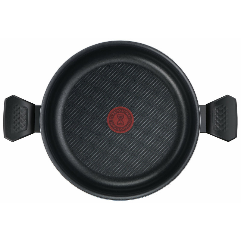 Cratita cu 2 manere si capac Tefal Simply Clean B5677253, 28 cm
