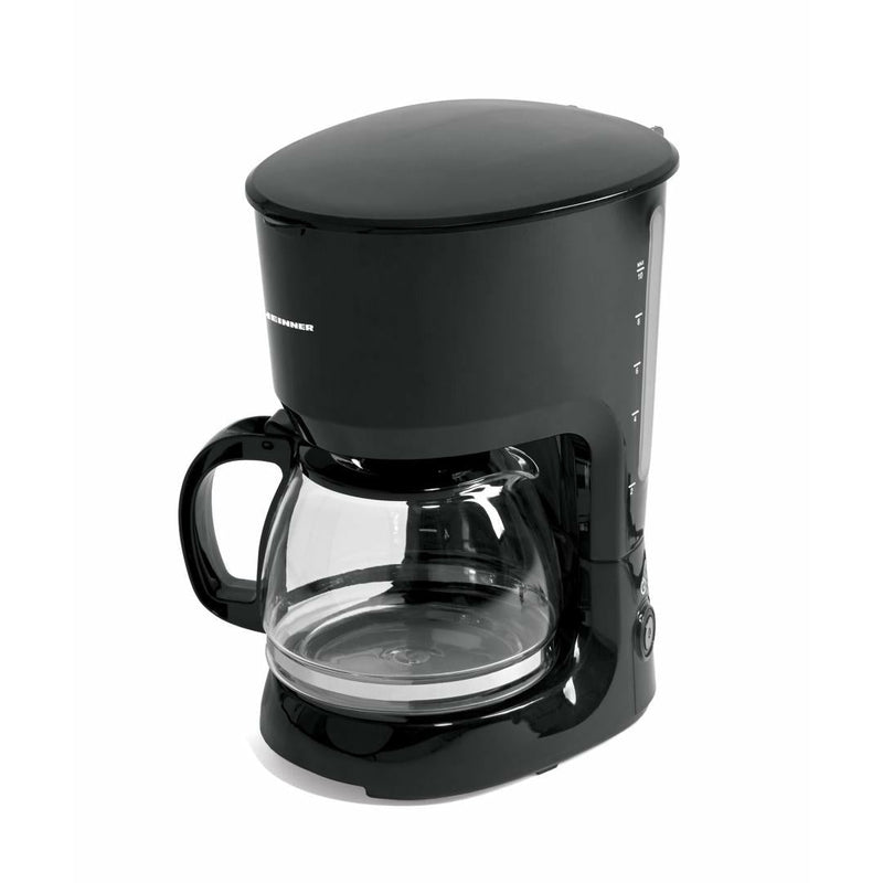 Cafetiera Heinner HCM-750BK, 750W, 1.25L, anti-picurare, negru