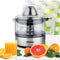 Storcator de citrice Heinner Limme C300SS, 30W, 500ml, 2 conuri, filtru dublu, decoratii inox