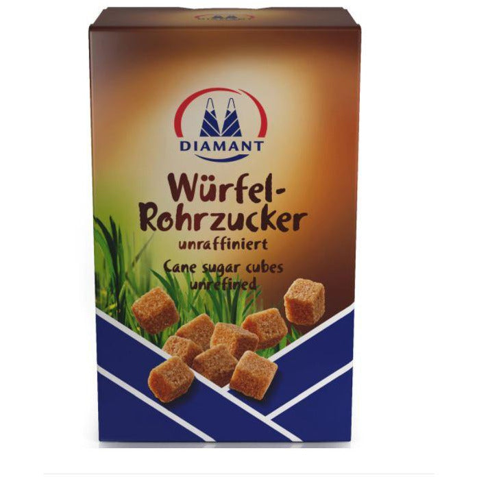 Zahar brun din trestie cubic Diamant 500 g