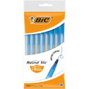 BIC Round Stic Classic Stift, 1.0 mm, blau, 8 Stück