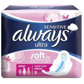 Absorbante Always Ultra Sensitive Super, 8 buc