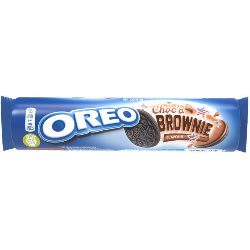 Oreo Brownie biscuiti cu crema 154g