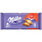 Cioccolato Milka Lu con latte alpino e biscotti LU 87g