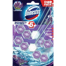 Odorizant toaleta Domestos Power 5 Lavanda, 2x55g