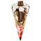 Kat Cornet kit with cocoa ice cream and vanilla flavor, with cocoa syrup and wafer 68g